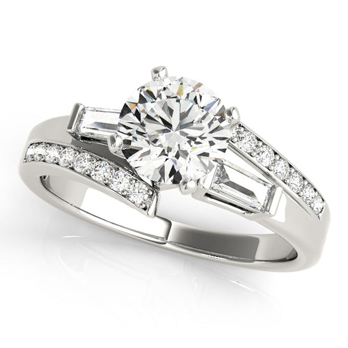 Elegant Fancy Shape Diamond Engagement Ring