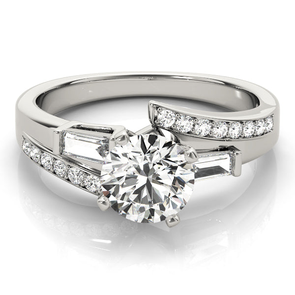 Fancy Shape Bague Engagement Ring – Semi-Mount