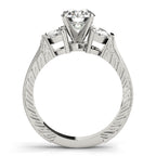 Fancy Shape Halo Engagement Ring
