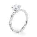 2 Carat Round Cut Diamond Engagement Ring Semi-Mount