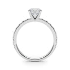 2 Carat Round Cut Diamond Engagement Ring Semi-Mount