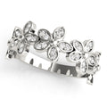 Floral Inspired Diamond Stackable Fashion Ring
