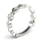 Floral Inspired Diamond Stackable Ring