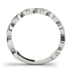 Floral Inspired Diamond Stackable Ring