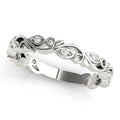 Floral Inspired Diamond Stackable Fashion Band