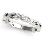 Nature Inspired Diamond Stackable Ring