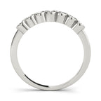Bezel Set Diamond Stackable Wedding Band