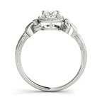 Oval Cut Diamond Engagement Ring Setting 5x3mm