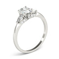 Oval & Pear Shape Diamond Engagement Ring
