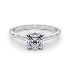 Cushion Cut Solitaire Engagement Ring