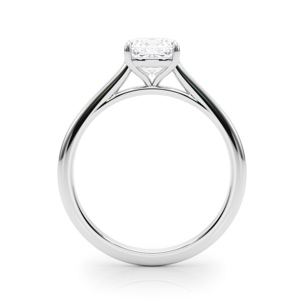 Cushion Cut Solitaire Engagement Ring