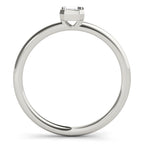 Emerald Cut Solitaire Engagement Ring