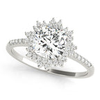 Cushion Cut Engagement Ring – Classic Sparkle Design