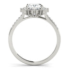 Cushion Cut Engagement Ring – Classic Sparkle Design
