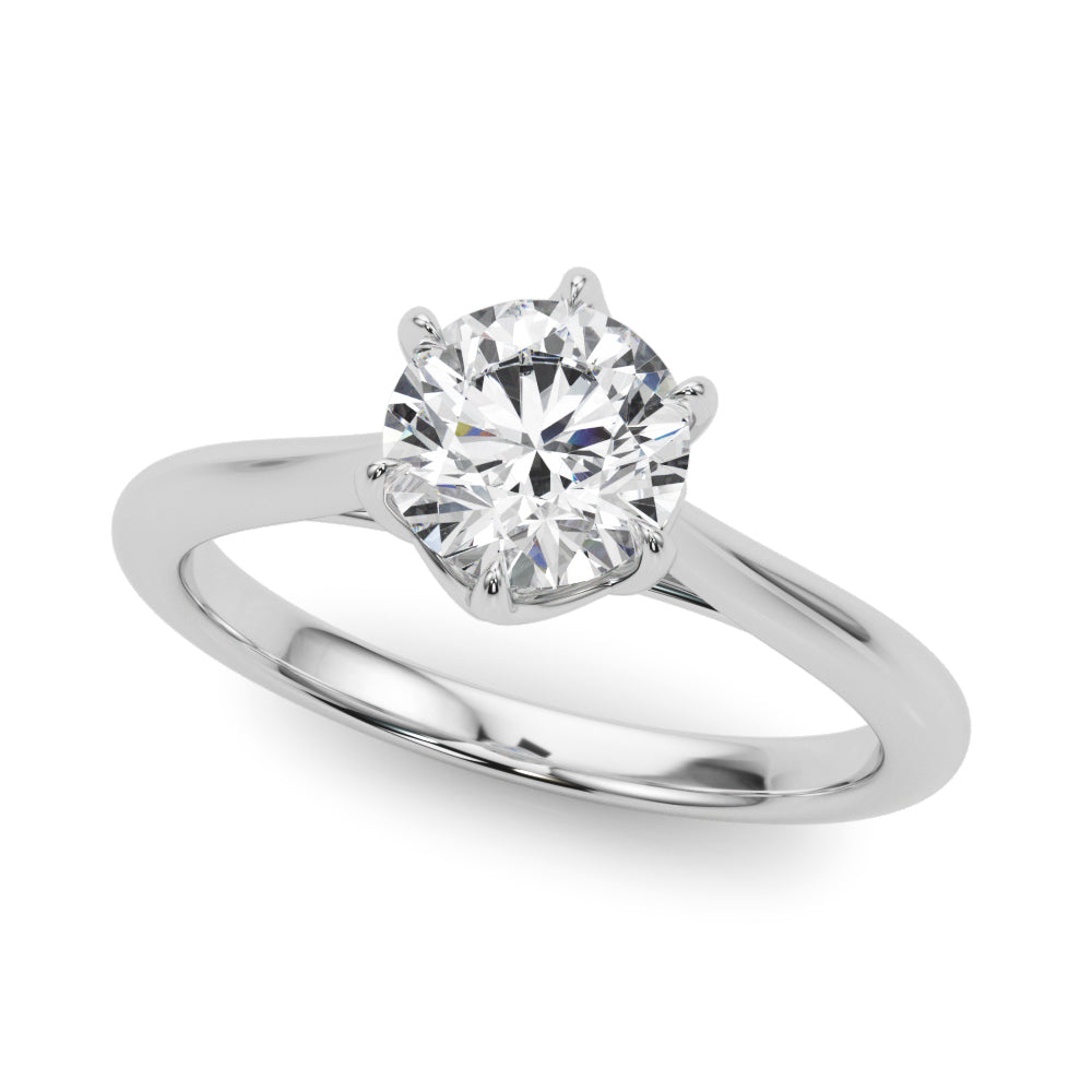 Round Solitaire Engagement Ring 85324-1