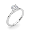 Cushion Cut Solitaire Engagement Ring
