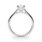 Emerald Cut Solitaire Diamond Engagement Ring 0.30 Carat