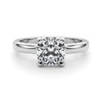 Cushion Cut Solitaire Engagement Ring