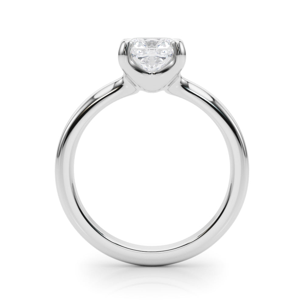 Cushion Cut Solitaire Engagement Ring