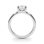 Cushion Cut Solitaire Engagement Ring