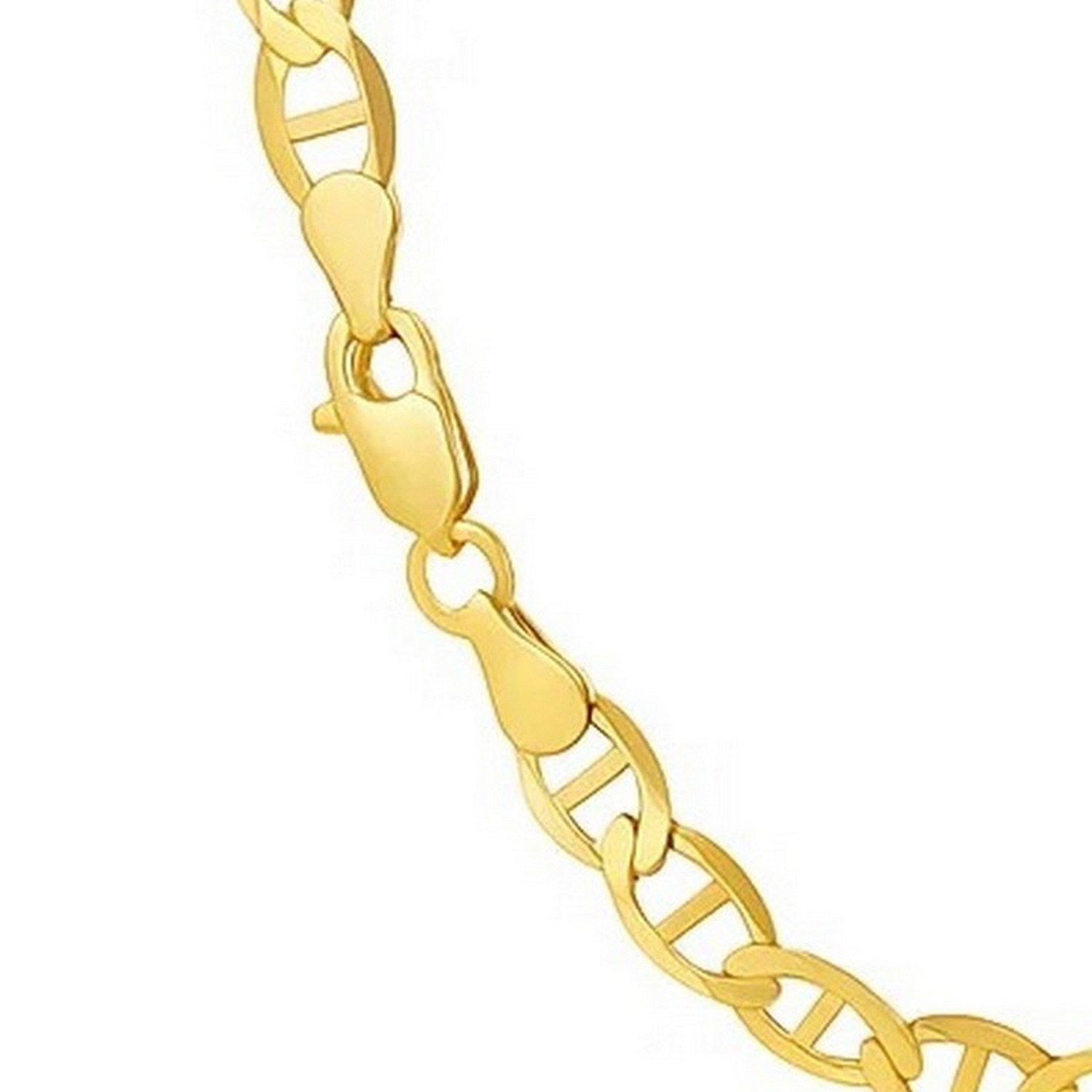14k Yellow Gold Mariner Link Chain (4.50 mm)