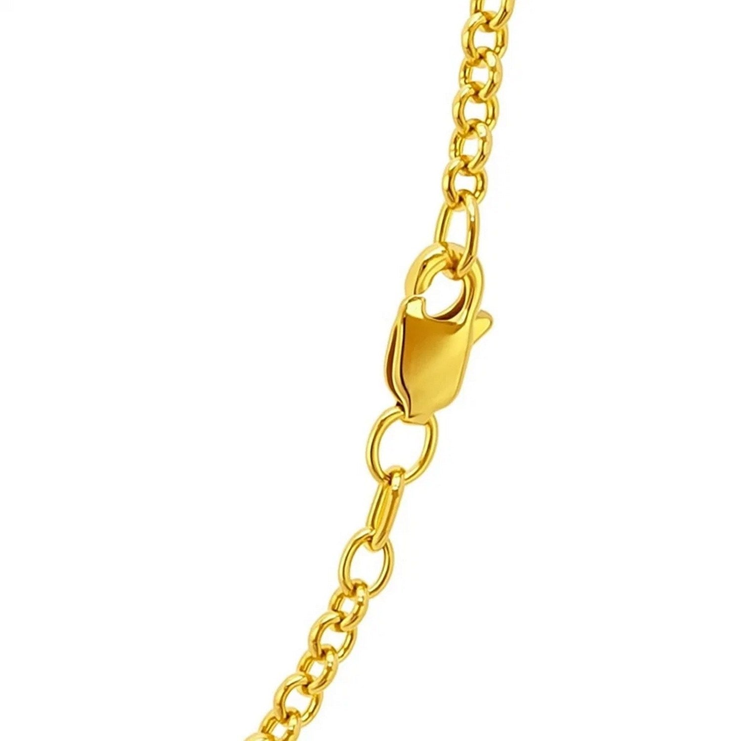 14k Yellow Gold Rolo Chain (2.5 mm)