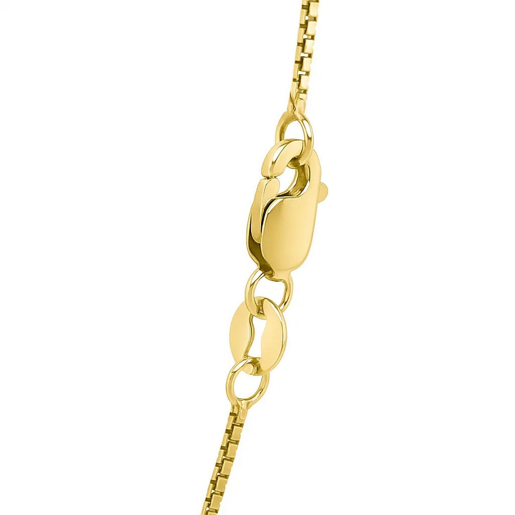 14k Yellow Gold Octagonal Box Chain (1.00 mm)