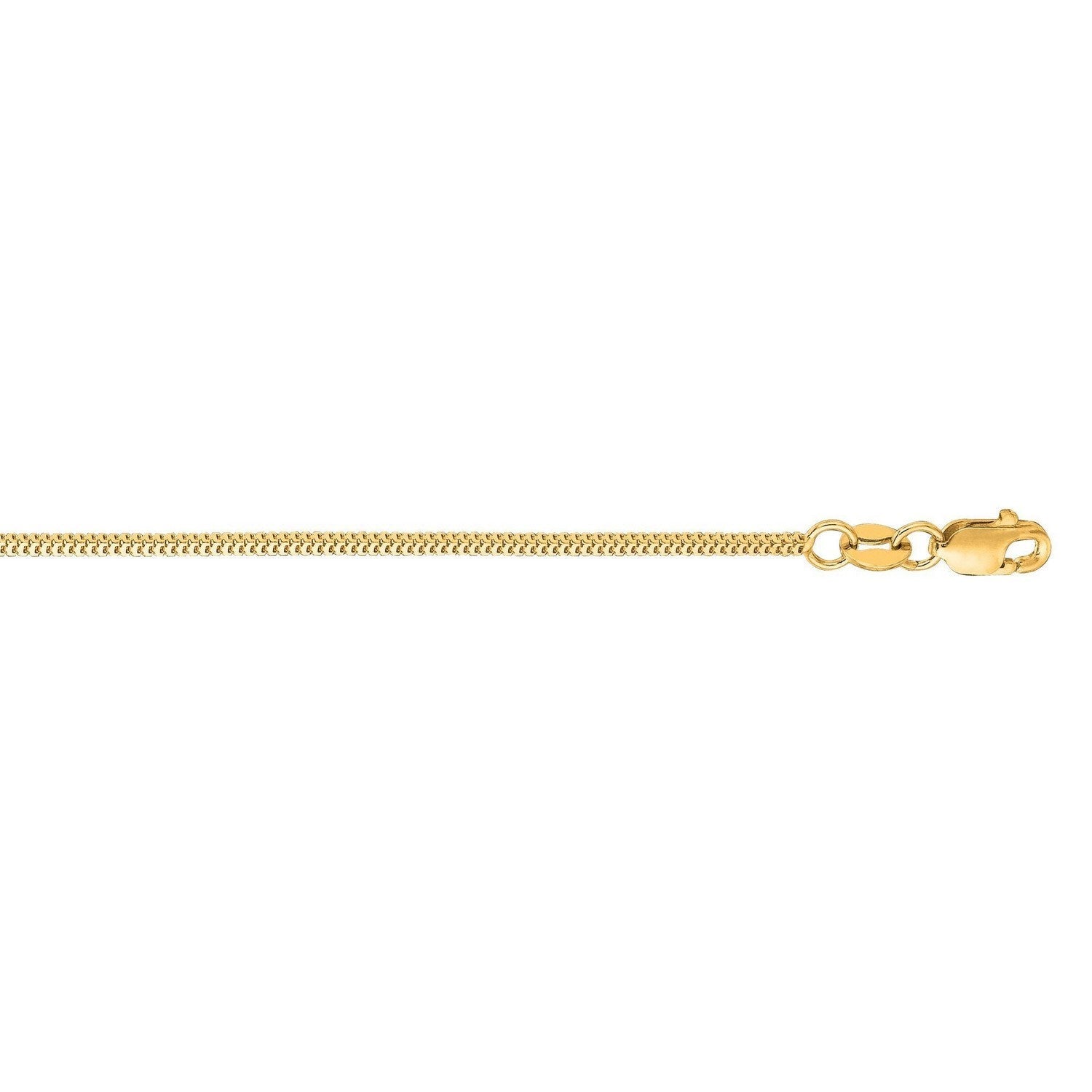 14k Yellow Gold Milano Chain (1.10 mm)