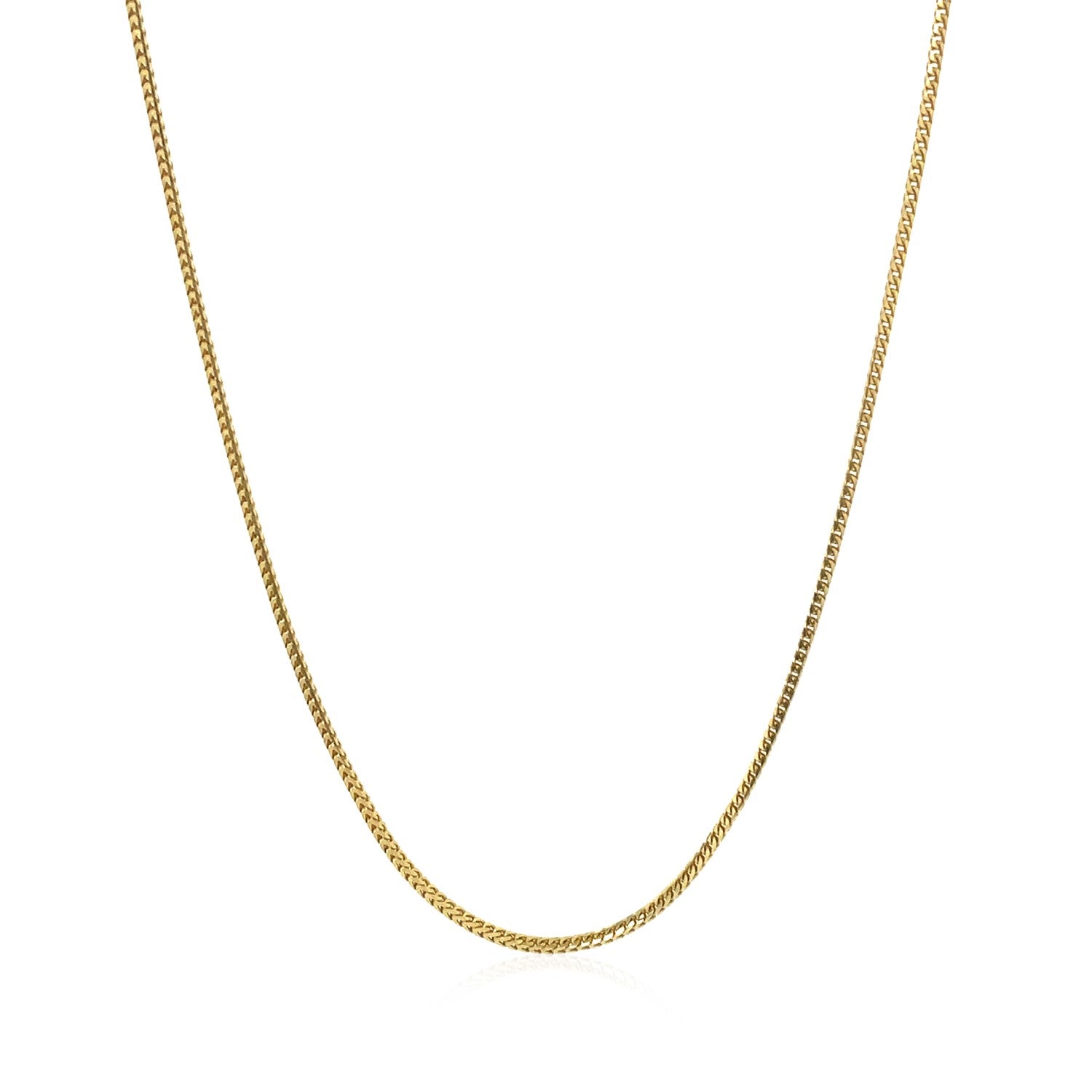 14k Yellow Gold Franco Chain (0.90 mm)