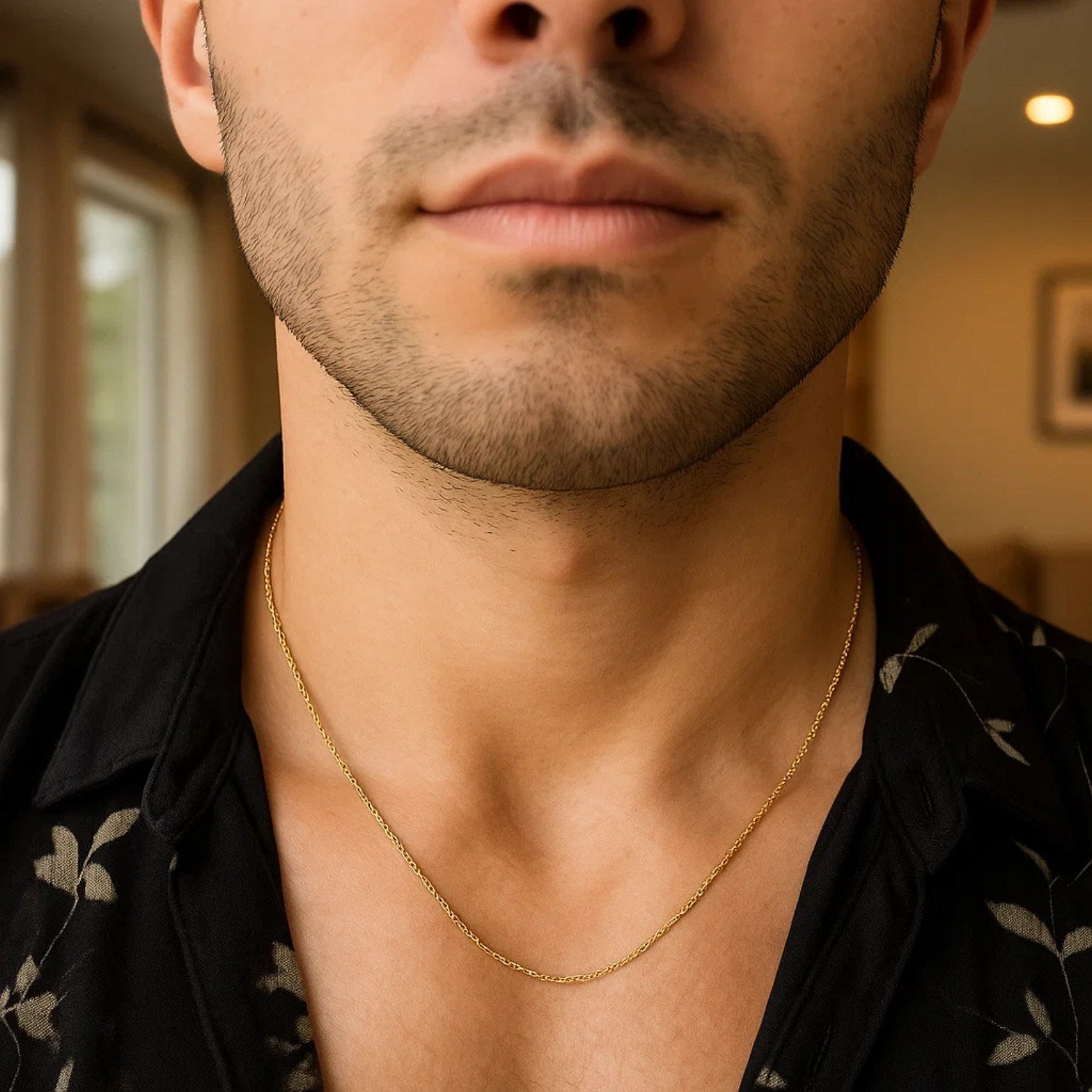 14k Yellow Gold Machine Rope Chain (1.20 mm)