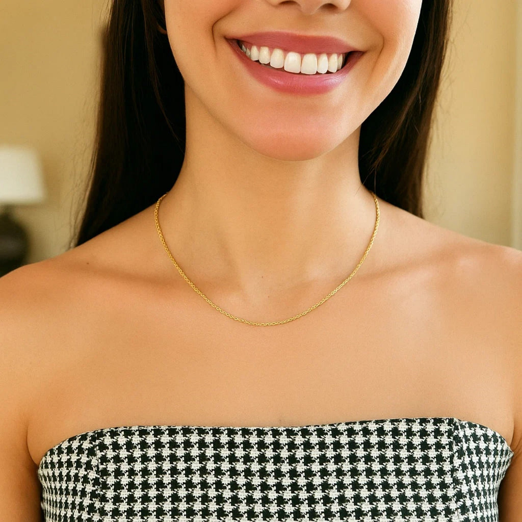 14k Yellow Gold Machine Rope Chain (1.20 mm)