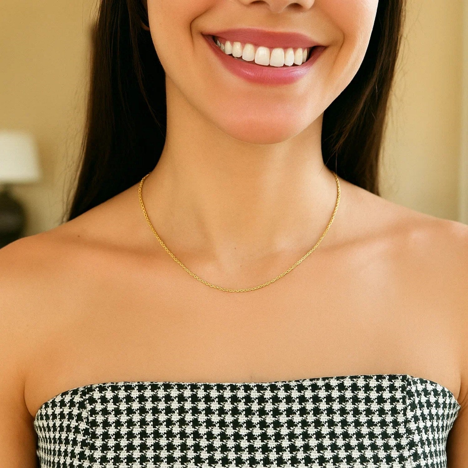 14k Yellow Gold Machine Rope Chain (1.20 mm)