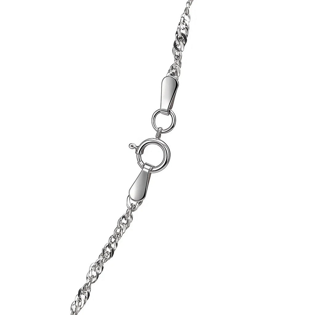 Sterling Silver Singapore Style Chain (1.80 mm)