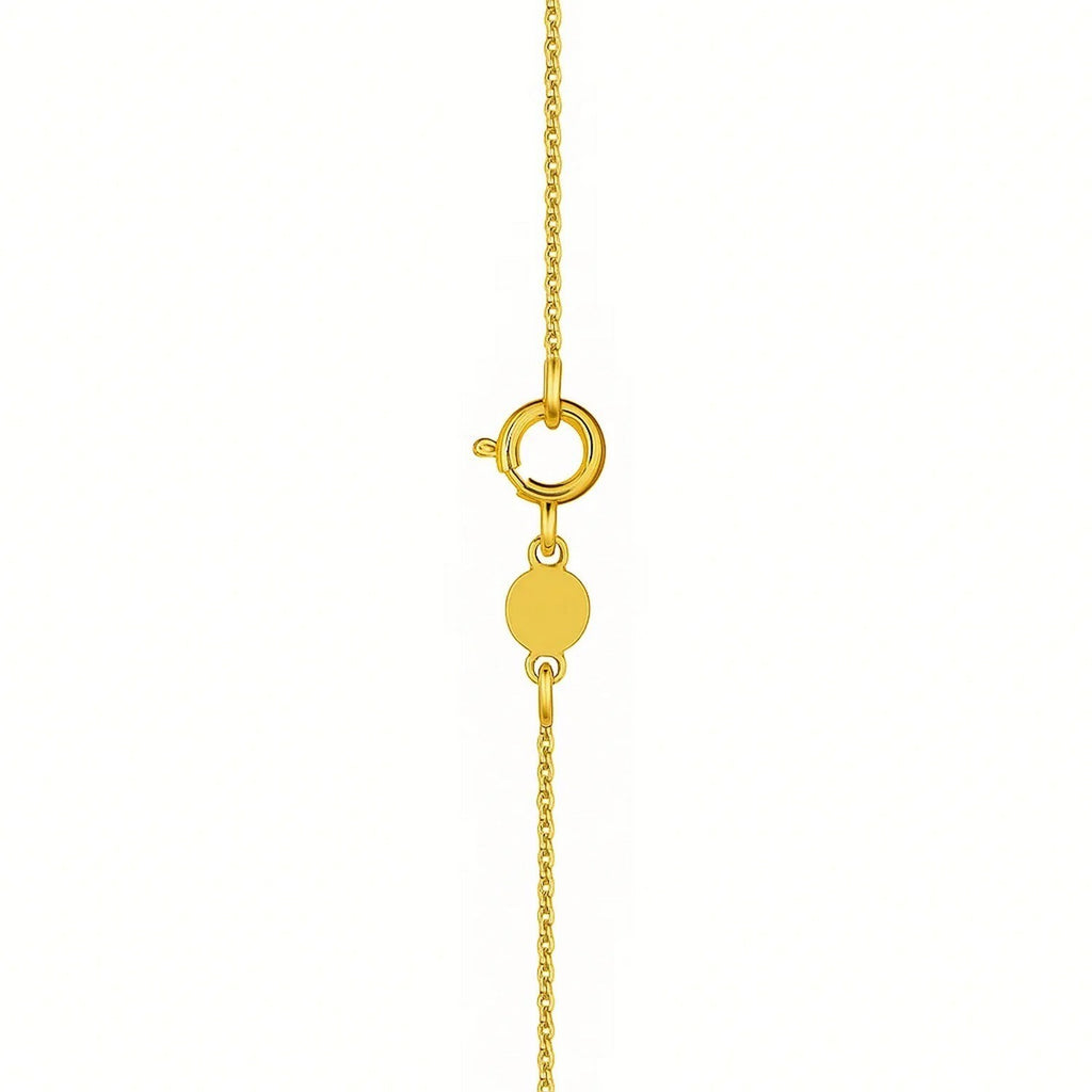 14K Yellow Gold Leo Necklace