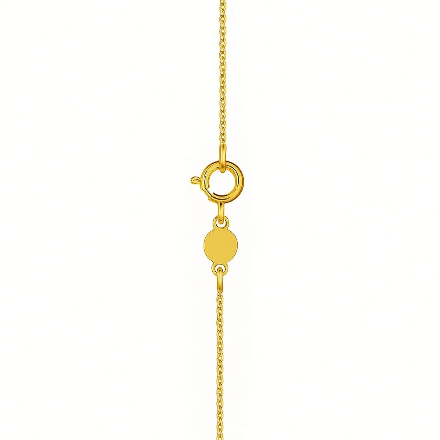 14K Yellow Gold Leo Necklace