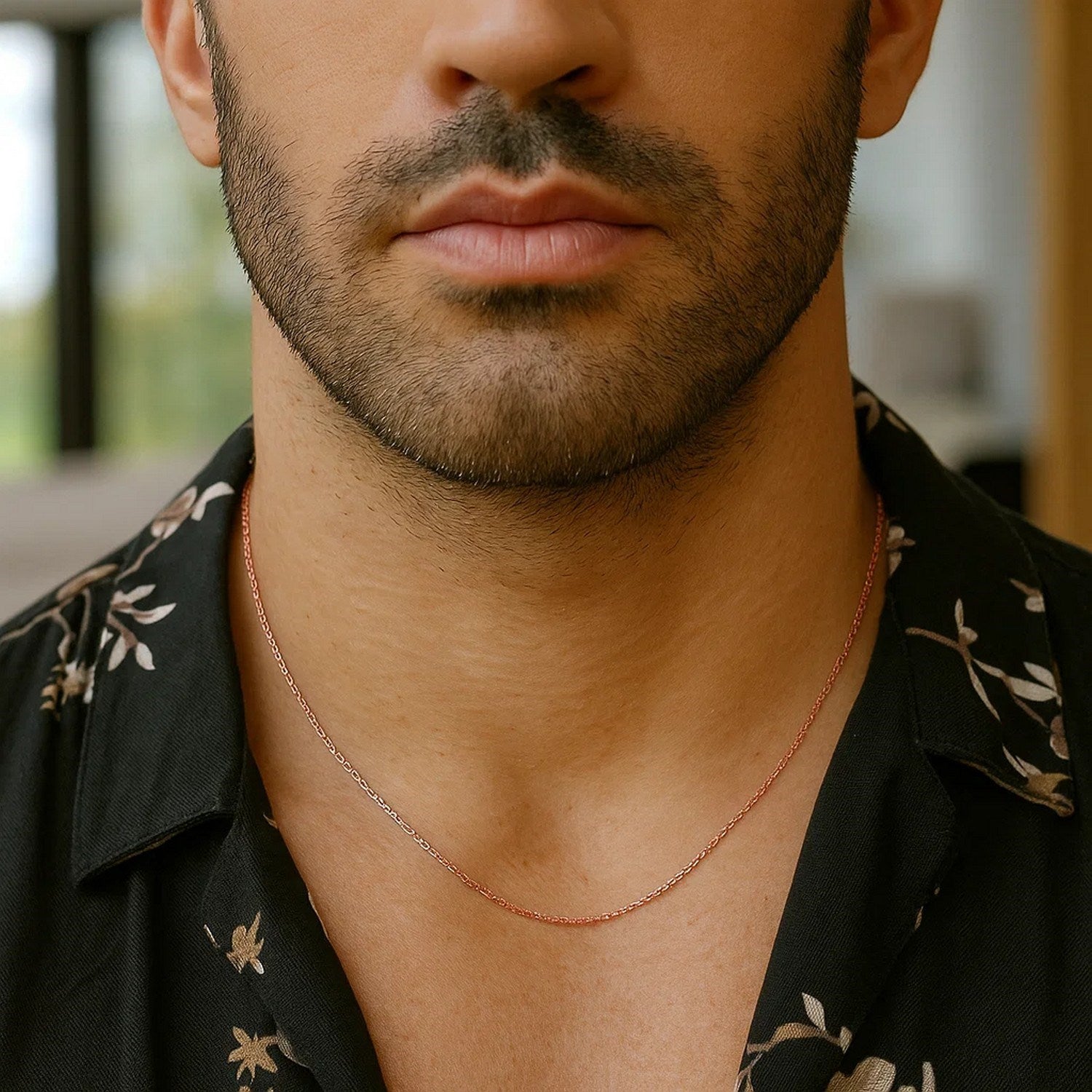 14k Yellow Gold Machine Rope Chain (0.85 mm)