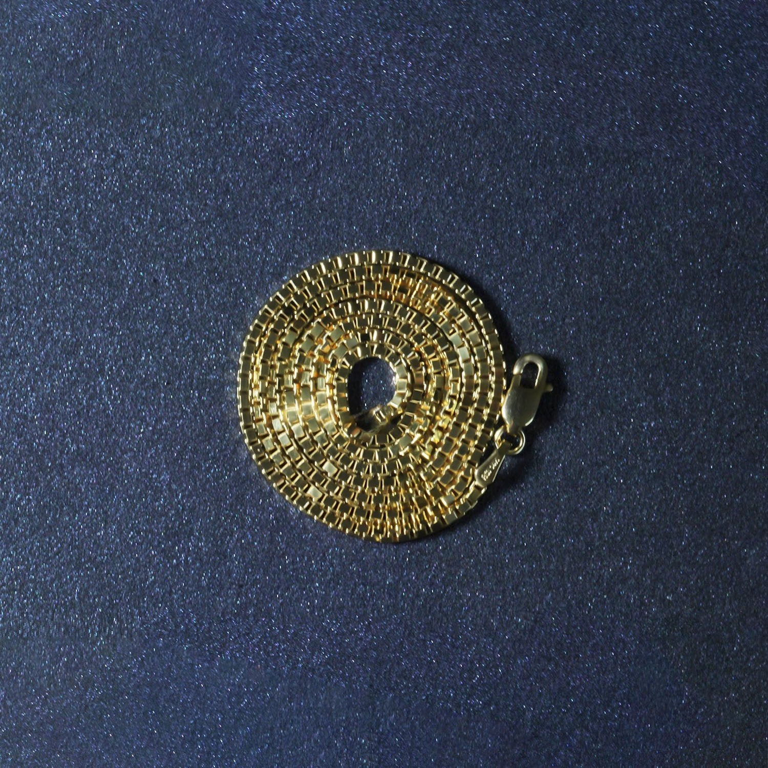 14k Yellow Gold Semi Solid Box Chain (1.80 mm)