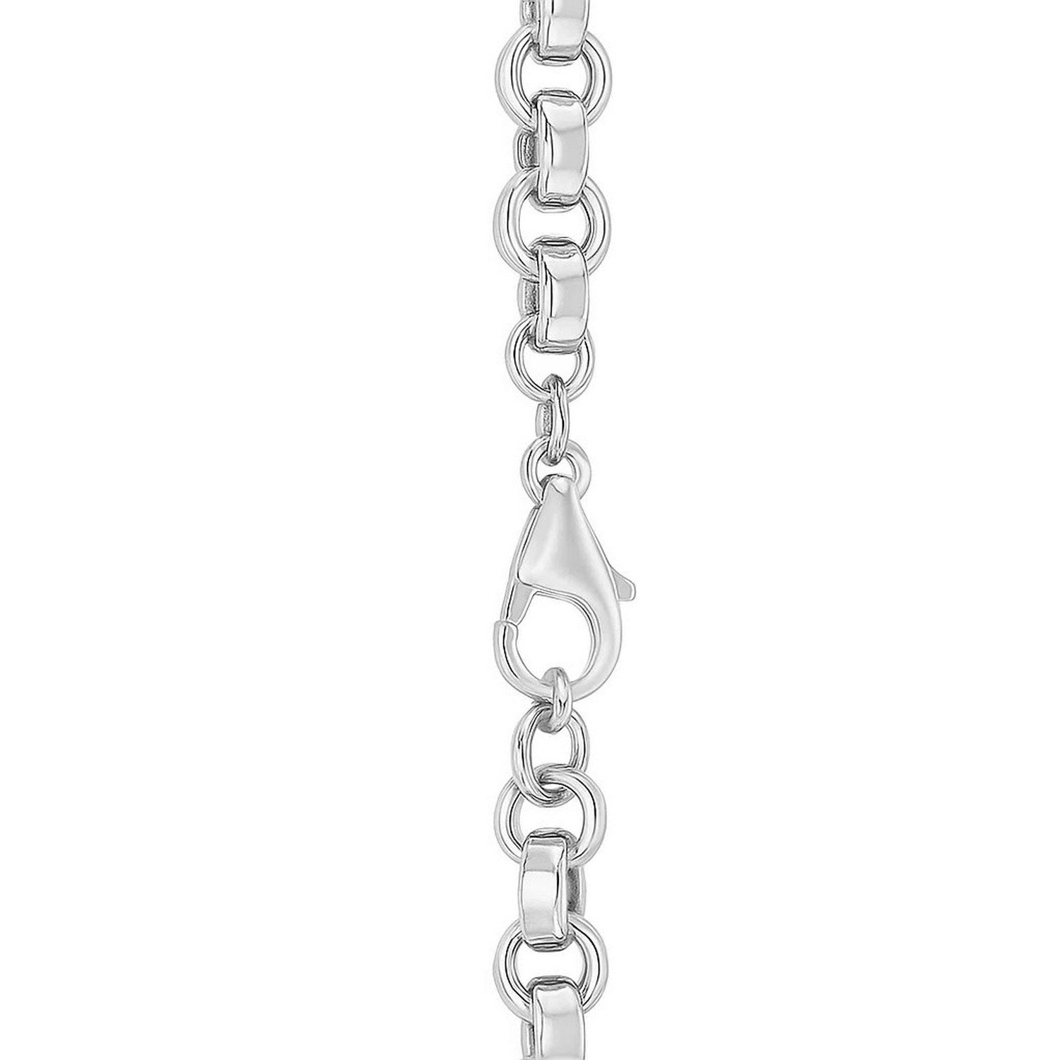 Sterling Silver Rolo Link Necklace