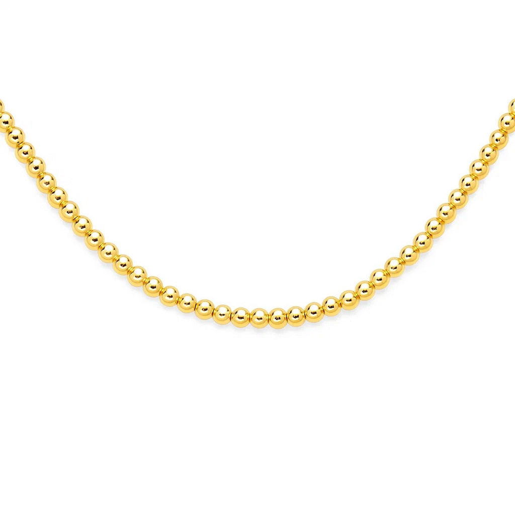 14k Yellow Gold Bead Chain (6mm)