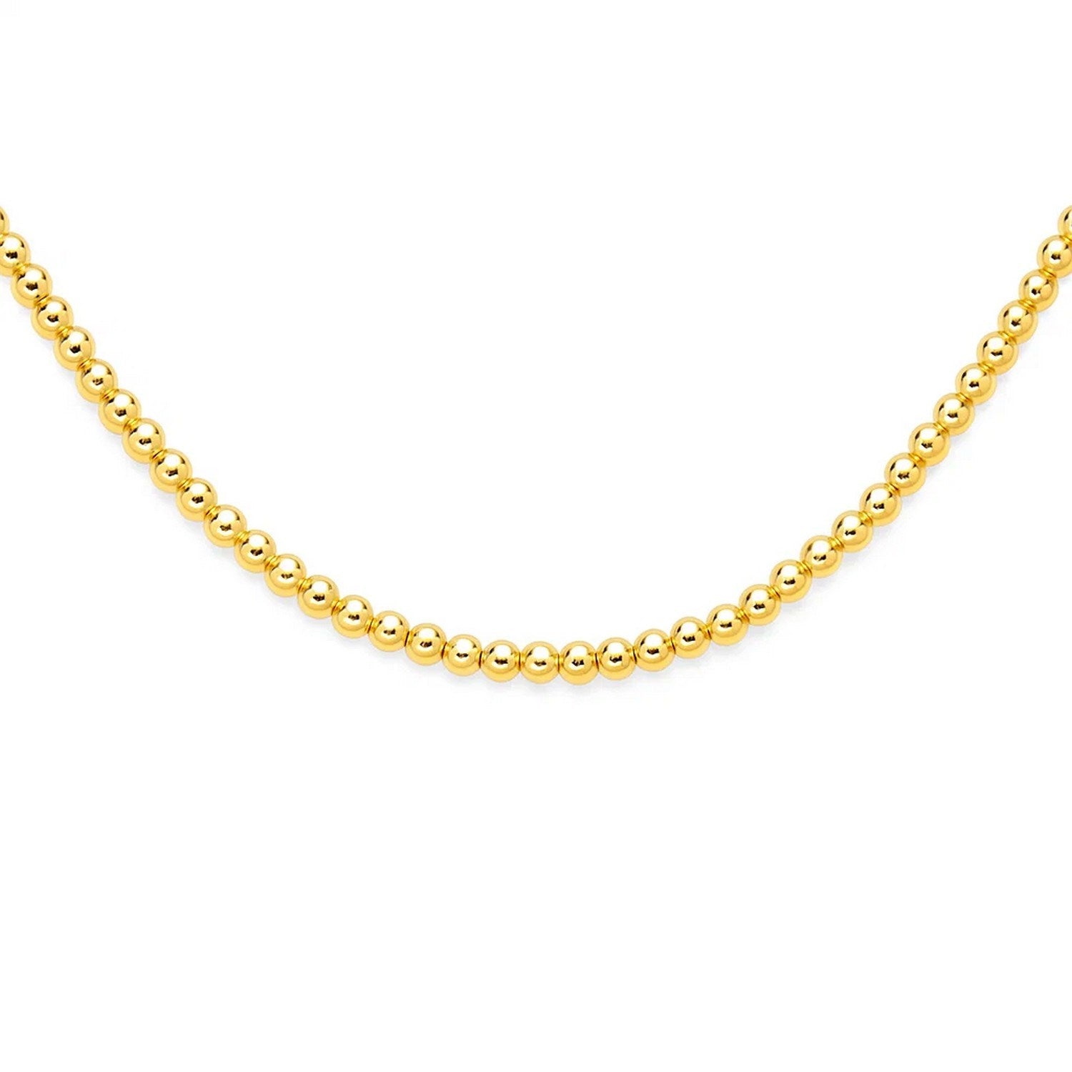 14k Yellow Gold Bead Chain (6mm)