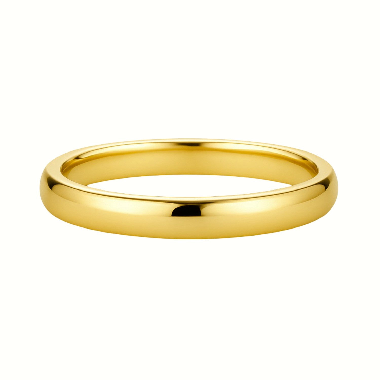 14k Yellow Gold Comfort Fit Wedding Band(4.00 mm)