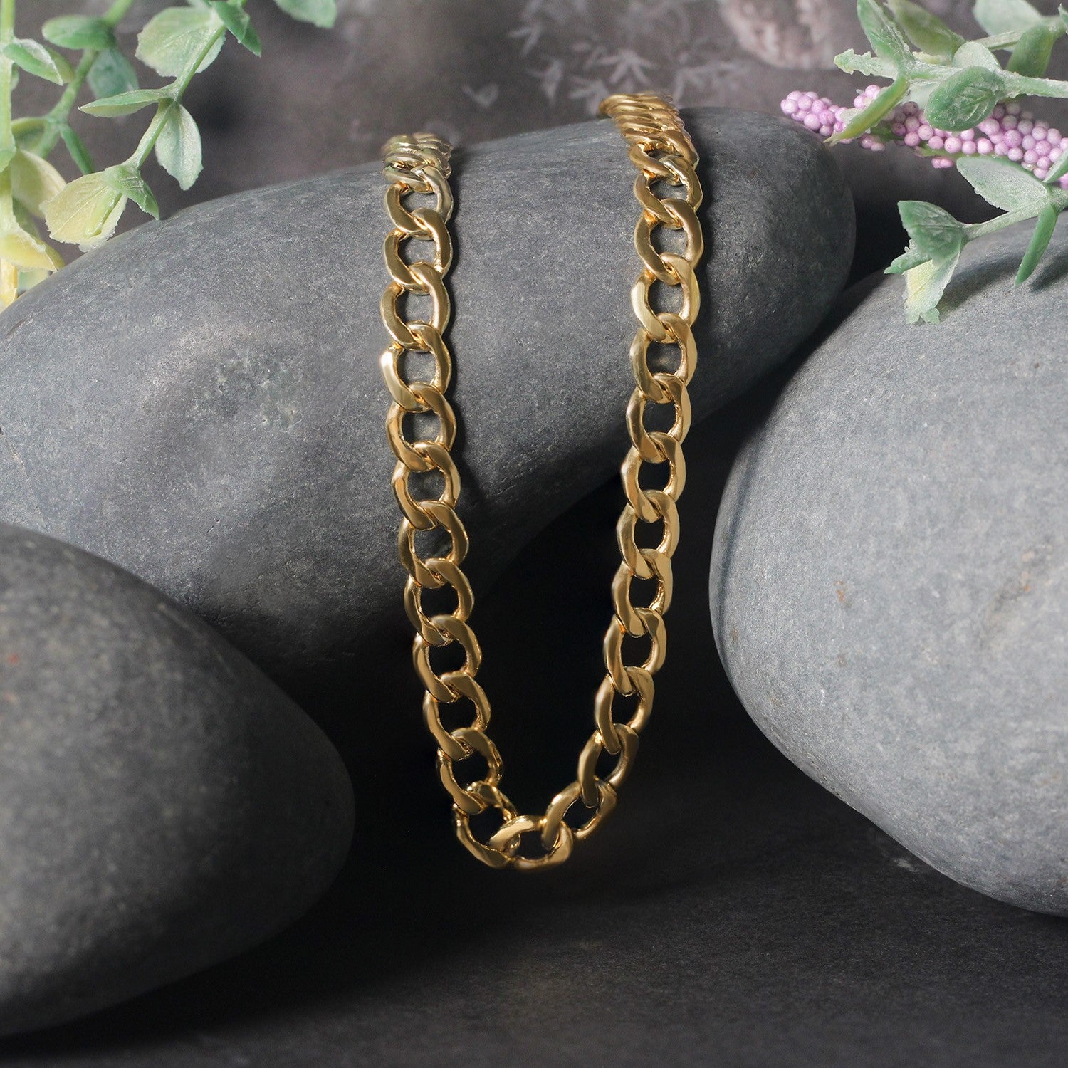 10k Yellow Gold Curb Chain (6.20 mm)