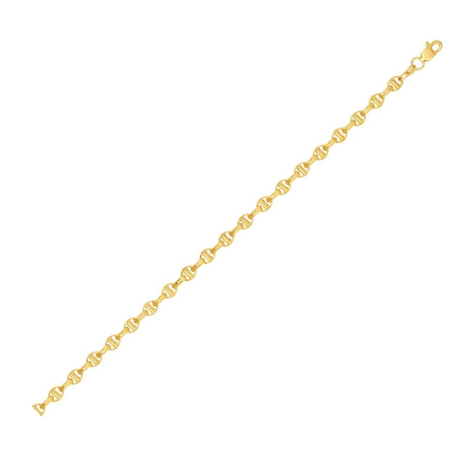 14k Yellow Gold Lite Anchor Chain (4.10 mm)