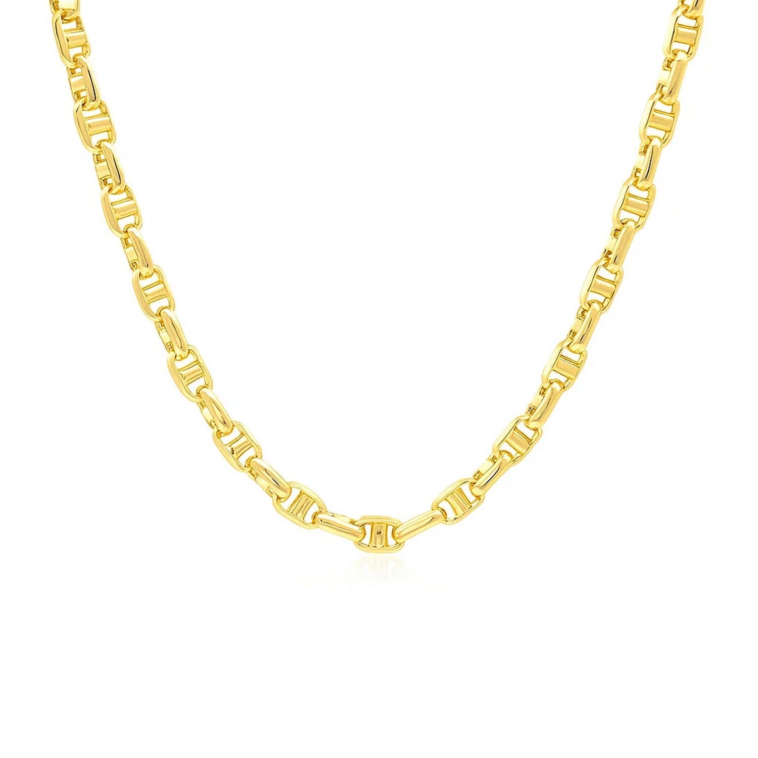14k Yellow Gold Lite Anchor Chain (4.10 mm)