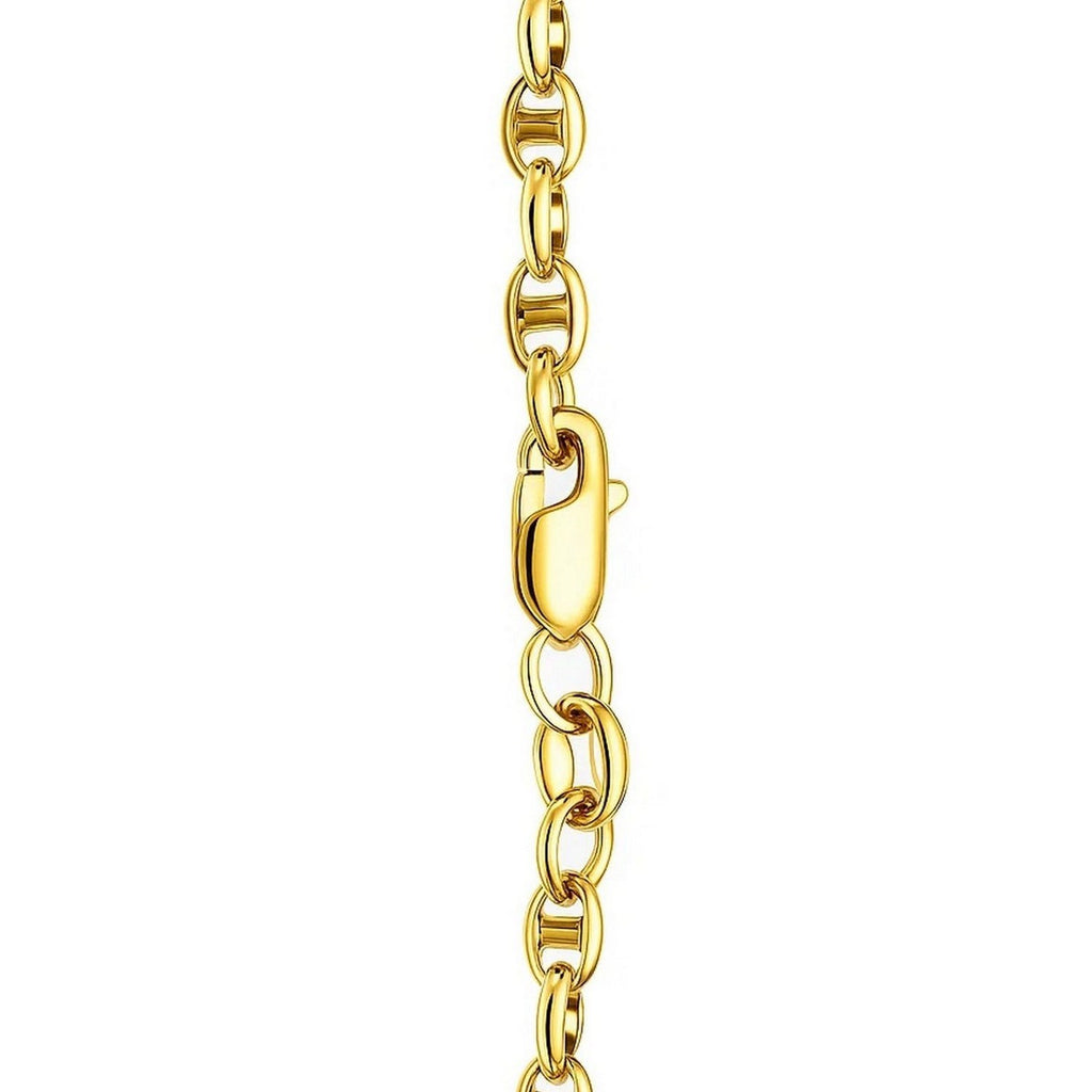 14k Yellow Gold Lite Anchor Chain (4.10 mm)