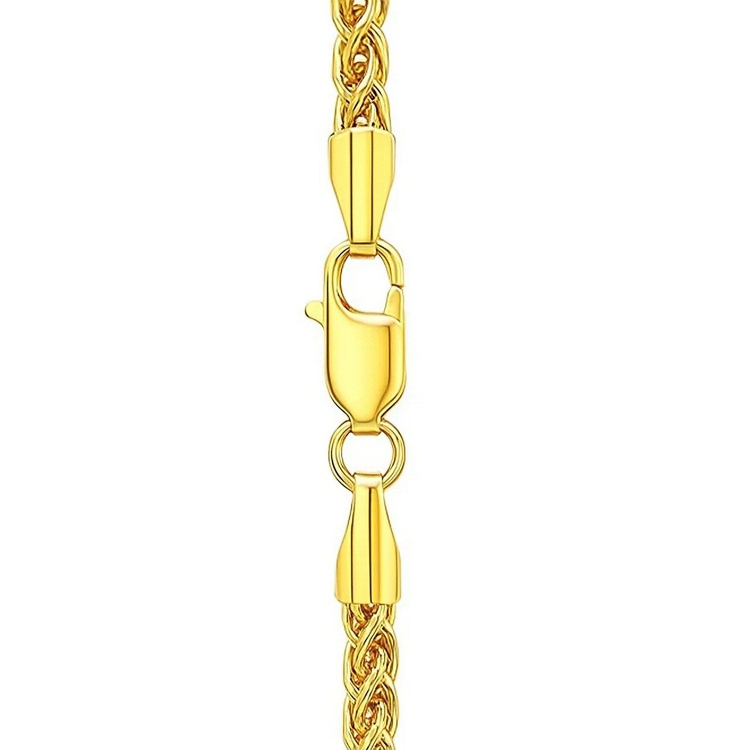 14k Yellow Gold Light Weight Wheat Chain (2.80 mm)