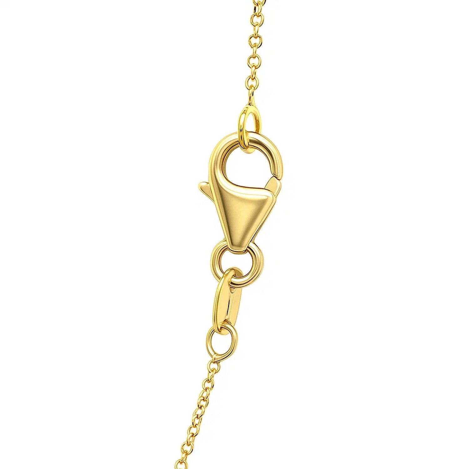 14k Yellow Gold Oval Cable Link Chain (0.85 mm)