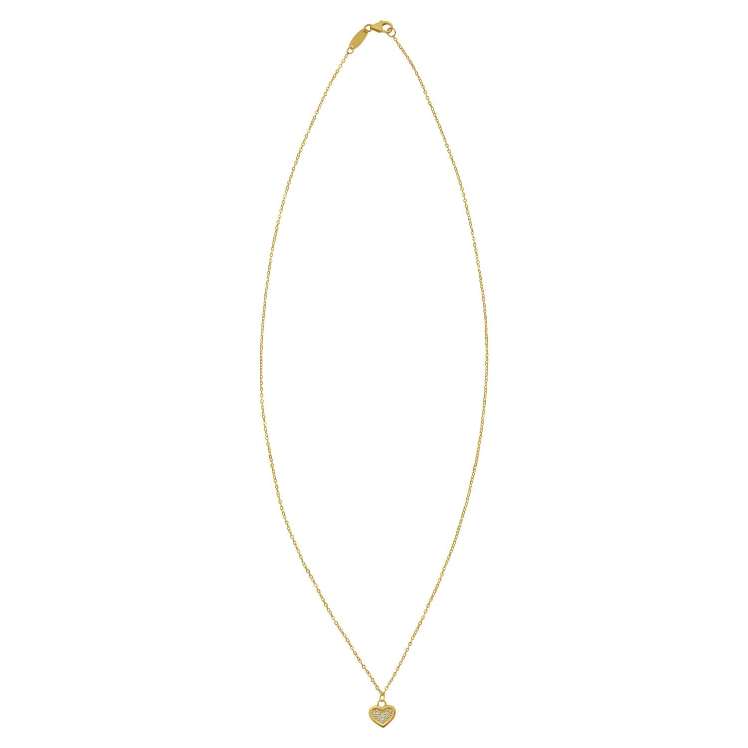 Elegant 14K Yellow Gold Rope Chain Necklace