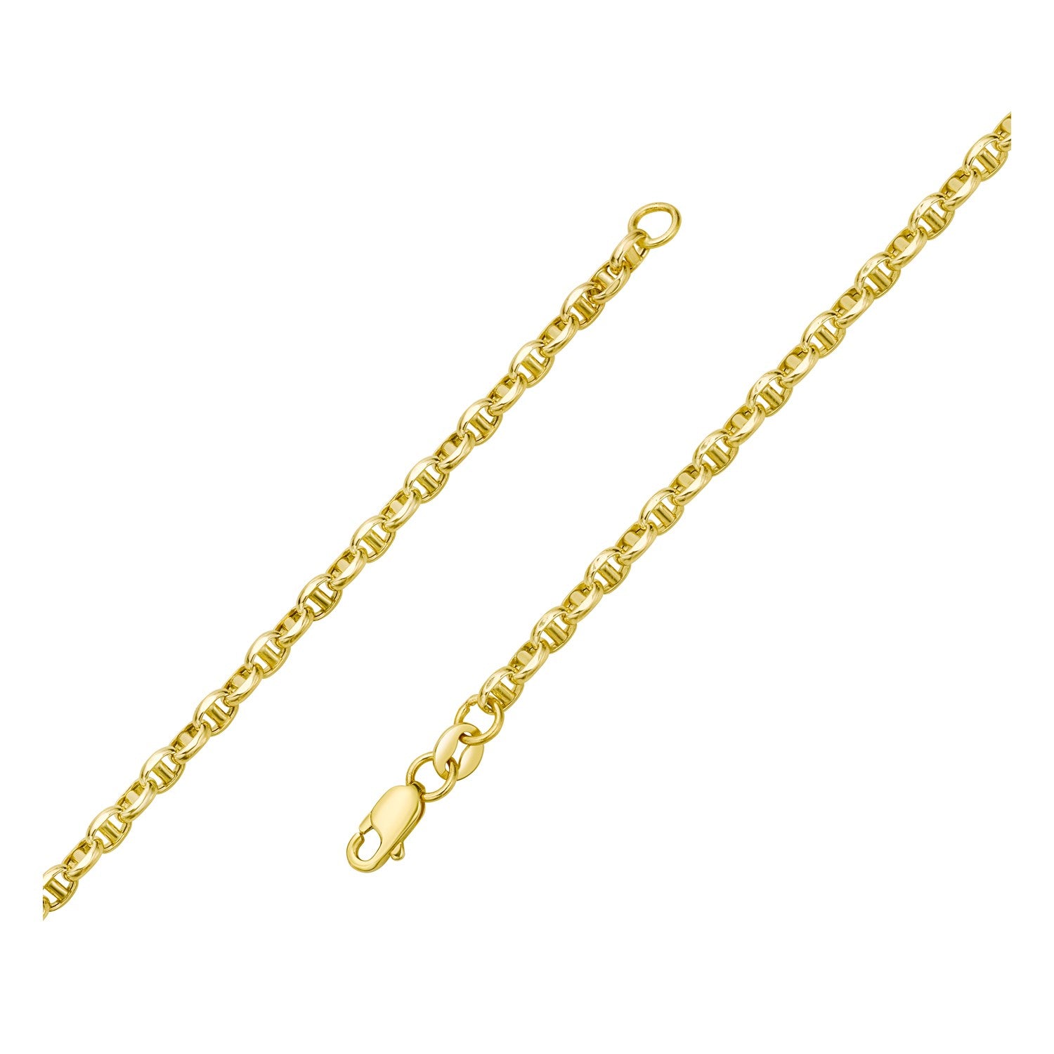 14k Yellow Gold Lite Anchor Chain (3.00 mm)