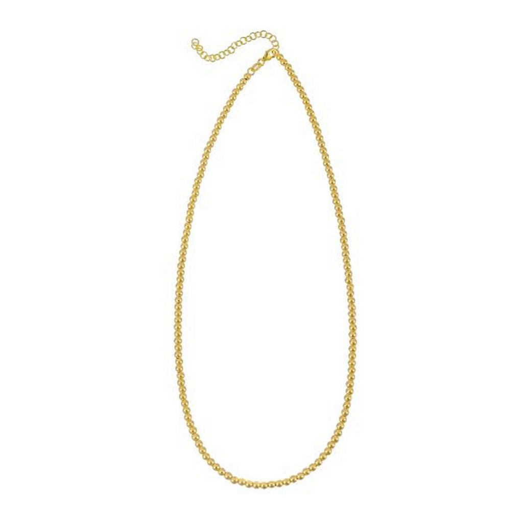 14k Yellow Gold Bead Chain (3mm)